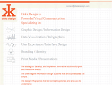 Tablet Screenshot of dekadesign.com